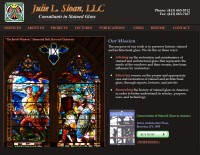 Massachusetts Stained Glass Consultants Custom Website