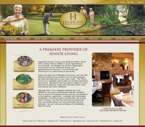 Website Design for Senior Housing