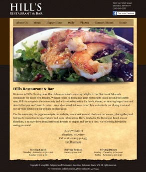 Hill's Restaurant of Seattle, Shoreline