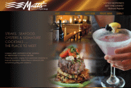 Restaurant Web Design - Matts' of Redmond, WA